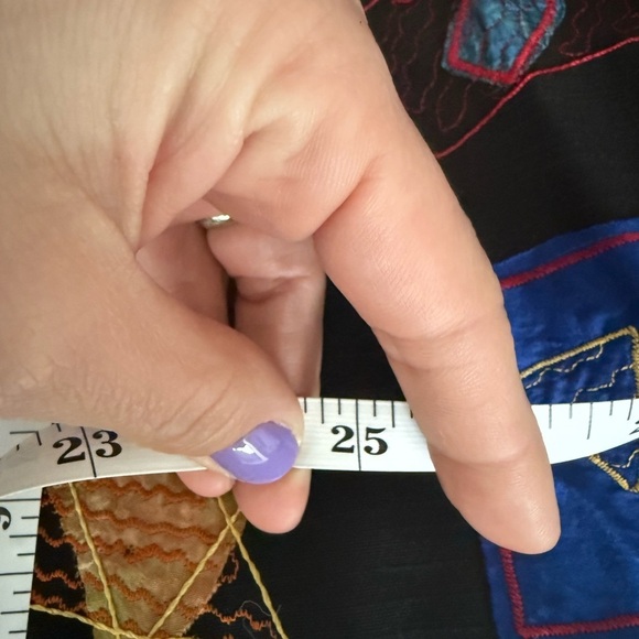 Vintage Chico’s embroidered patchwork blazer • Women’s Chico’s size 1 - Picture 7 of 7